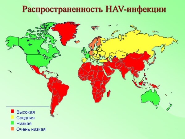 Распространенность гепатита С Распространенность гепатита С